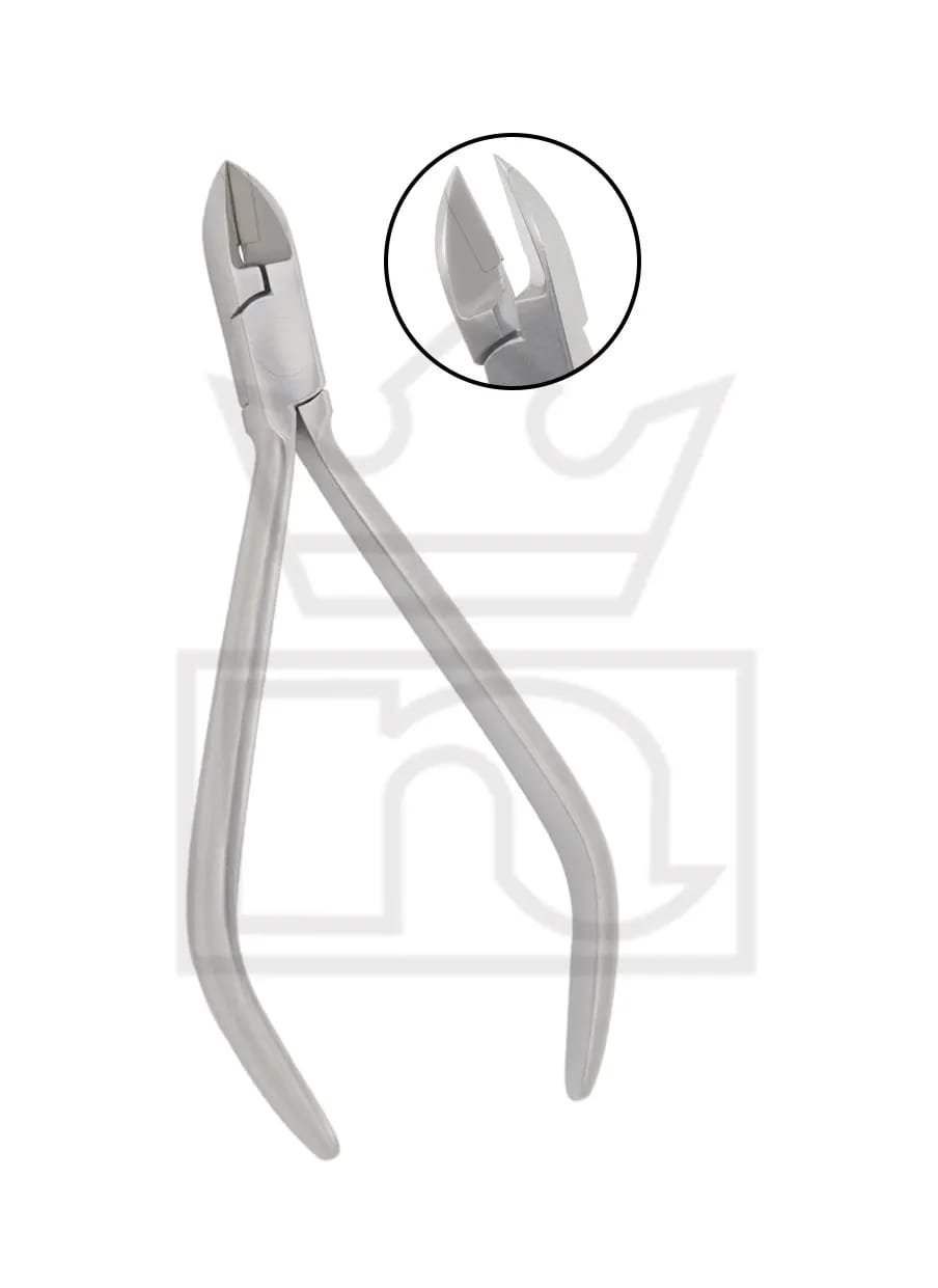 Mini Ligature & Pin Cutters, 15 degree angled Slim Beak 12.5cm 115-0332 – Nadir & Co, Zangen