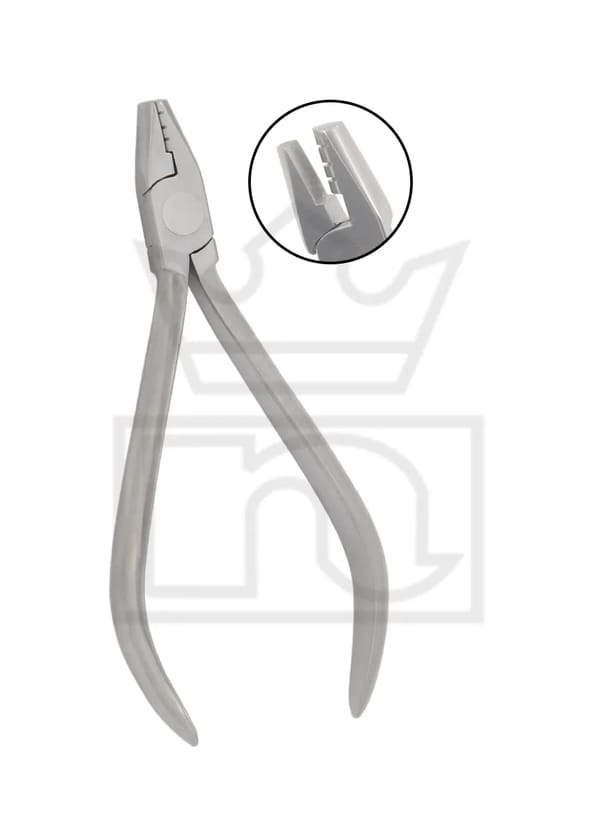 Hollow Chop Arch Forming Pliers with 3 Grooves 12cm 115-0409
