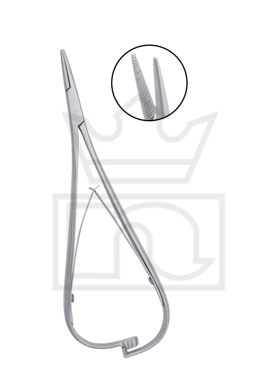 Mosquitio Mathieu Needle Holder 14cm, Double Spring action 115-0551 – Nadir & Co, Klebepinzetten