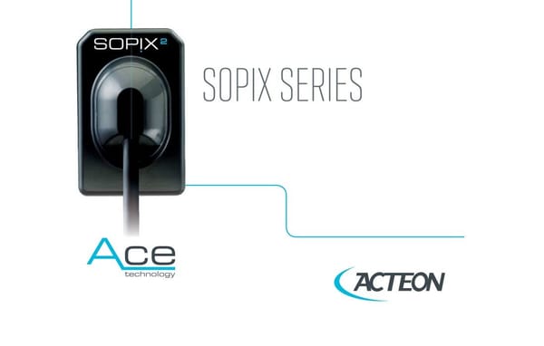 Acteon Ψηφιακή Ακτινογραφία με Σένσορα SOPRO – SOPIX II