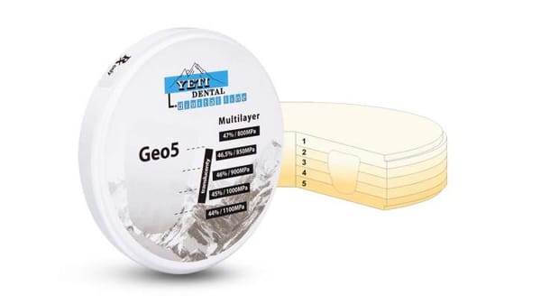 Geo5 Zirkonblank A1-14mm