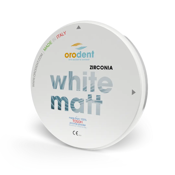 Zirconia Orodent White Matt 1400 MPa