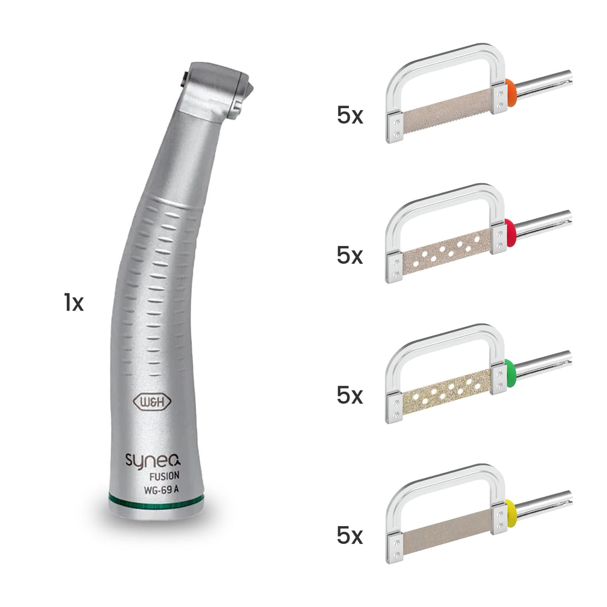 Sebastian's IPR Kit A (1002A) – oscident GmbH, Polierer