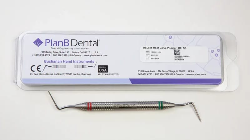 Buchanan Minimal-invasiver Edelstahl-Endostopfer – PlanB Dental, Plugger - Spreader - Condensor