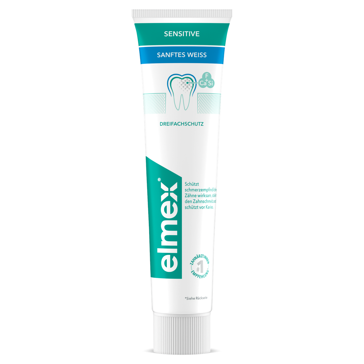 elmex® Sensitive sanftes Weiss Zahnpasta – CP GABA GmbH, Zahnpasta