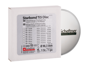Starbond Ti5 Disc – S&S Scheftner, Metall (CoCr, Titan)