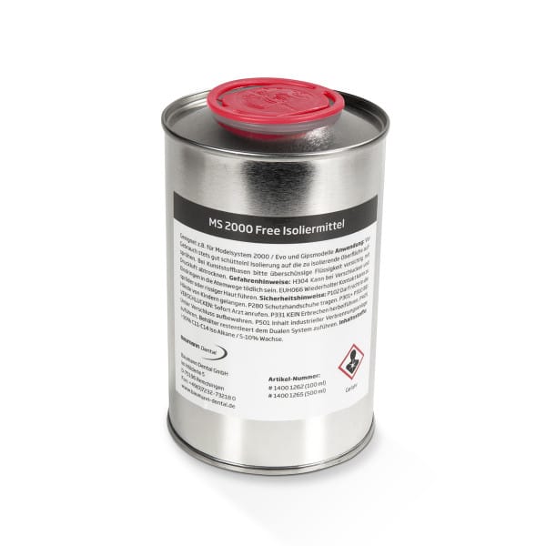Free Isoliermittel / Nachfuell-Metall-Kanister / 500 ml / frei von Giftstoffen