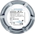 remanium® wire on coil, half-round 1.30 mm x 0.65 mm / 51 x 26, hard 308-513-00