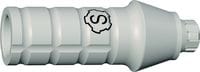 tioLogic® TWINFIT temporary abutment S, platform, GH 3.0 mm, incl. screw 344-130-00