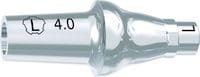 tioLogic® TWINFIT titanium abutment L, conical, GH 4.0 mm, incl. AnoTite screw 346-332-01