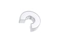 Spacer ring 1 mm, open, for Herbst TS + SUS 607-103-11