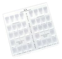 Trays with lids and inserts for band cabinet, Marking: Direct bonding technique 890-412-00
