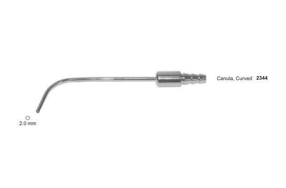 Canula, Curved – Vase Instruments, Chirurgische Instrumente