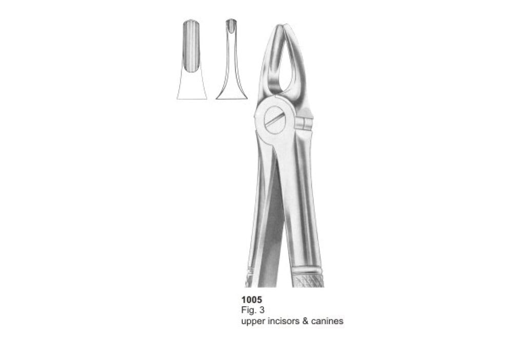Extraktionszange Fig. 3 – Vase Instruments, Extraktionszangen