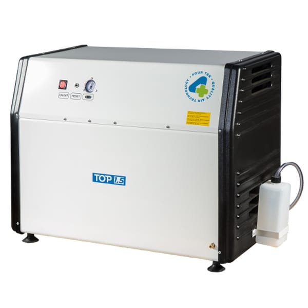 Schallgedämpfter Dental Kompressor 30 Liter TOP 1,5