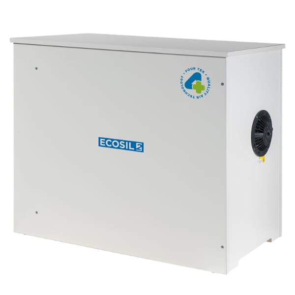 Schallgedämpfter dental kompressor für 2 units ECOSIL 2