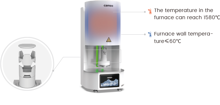 Aidite CSF-400 Rapid Sintering Furnace – Aidite (Qinhuangdao) Technology Co. Ltd, Geräte