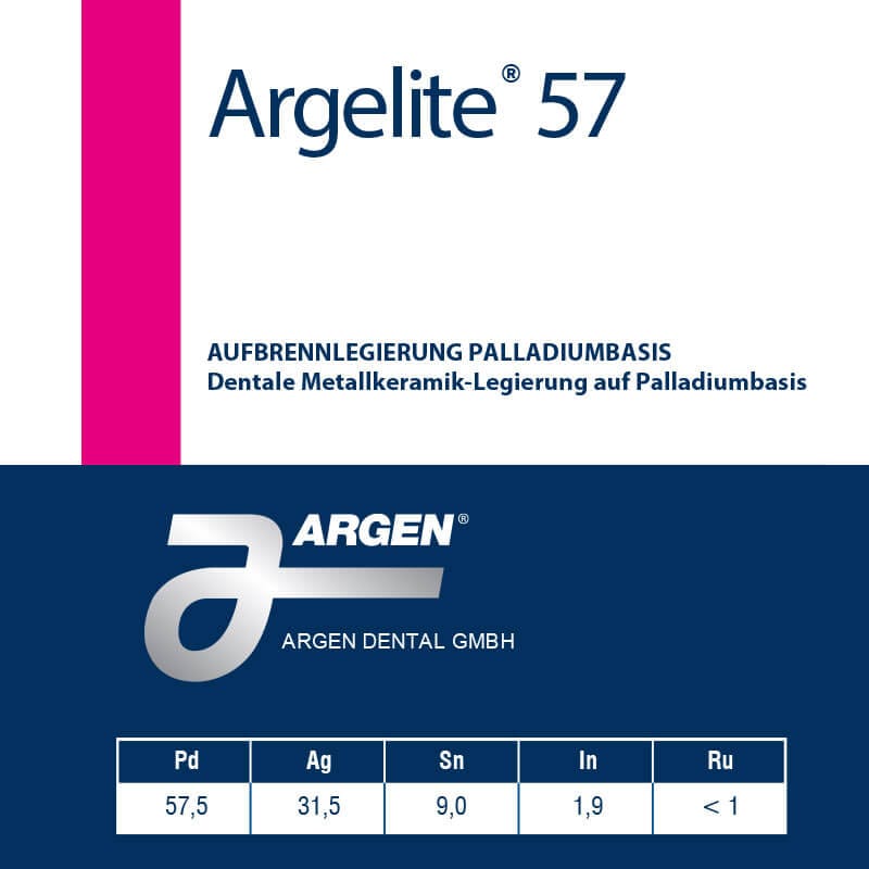 Argelite 57 – ARGEN Dental, Legierungen und Lote