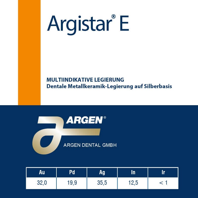Argistar E – ARGEN Dental, Legierungen und Lote