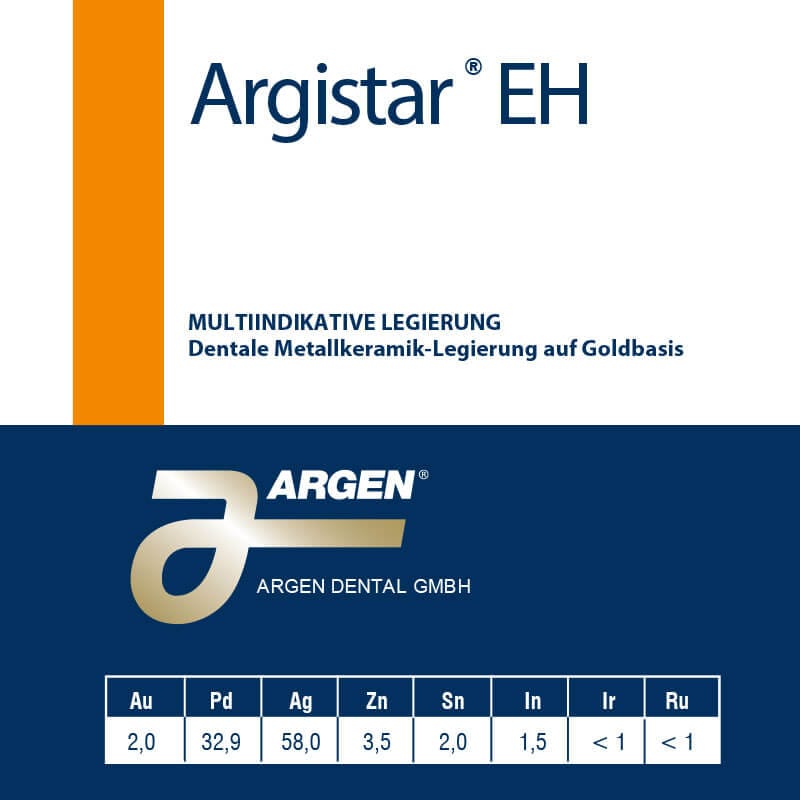 Argistar EH – ARGEN Dental, Legierungen und Lote