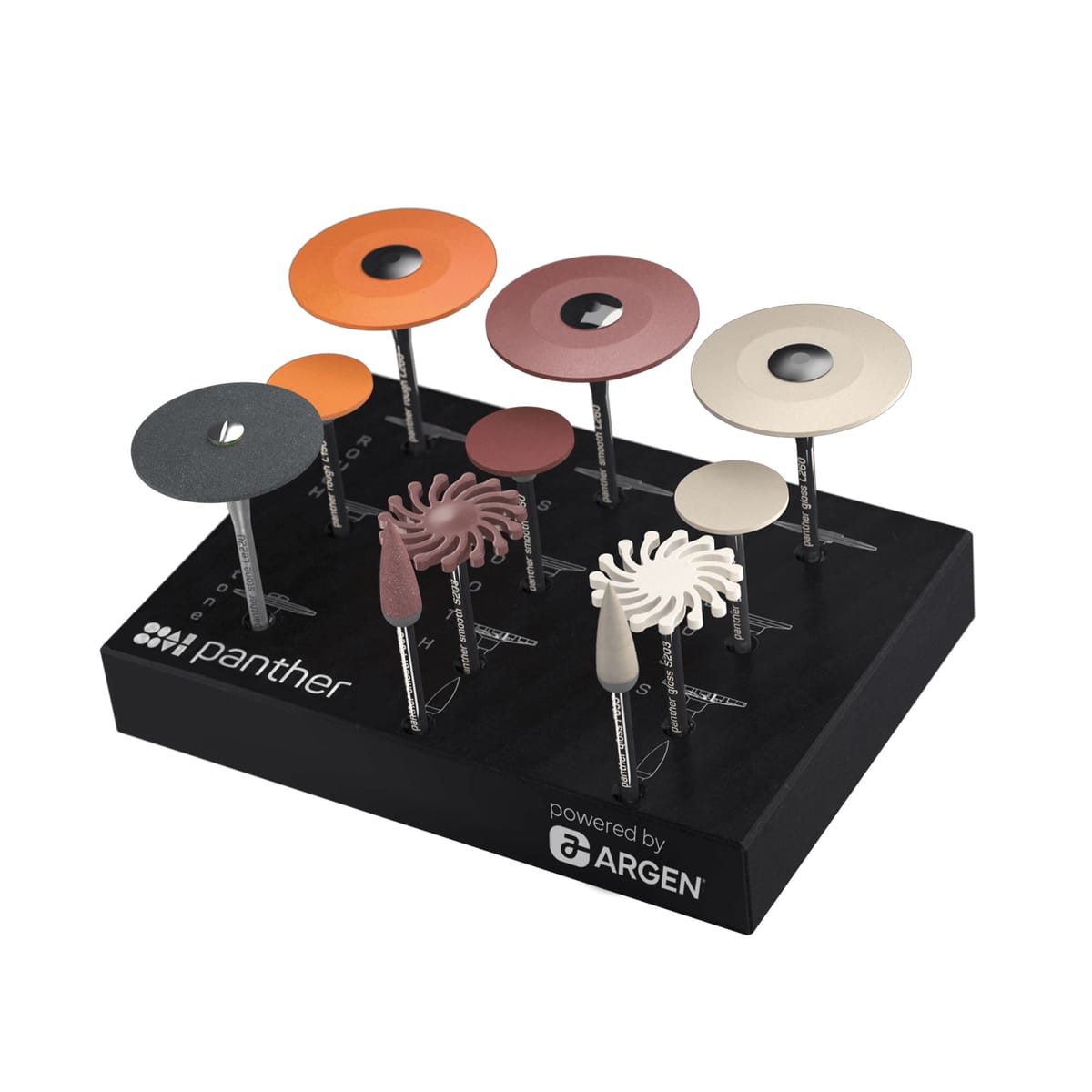 Panther Abutment Toolset "powered by Argen" – ARGEN Dental, Polierer