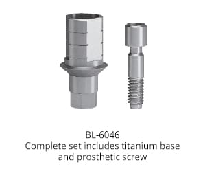 Titanium/Zirconium Base