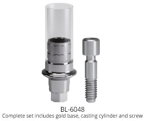 EL/BL Gold castable abutment – C-TECH IMPLANT srl, Abutments