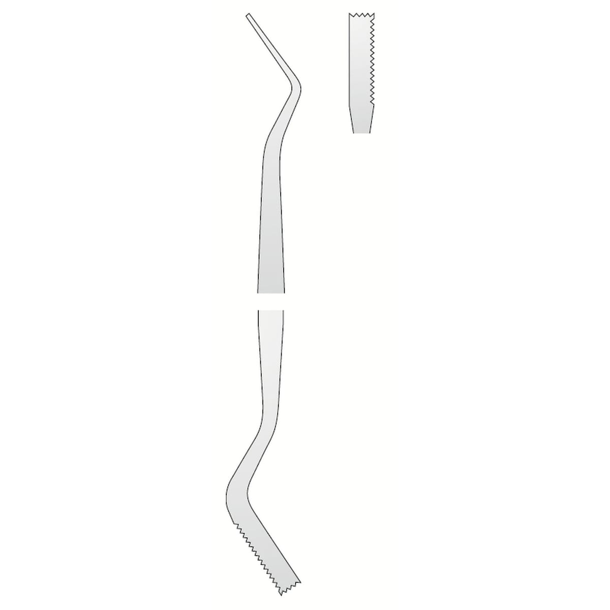 GINGIVAL CORD PACKER - SQUARED 368420 – Coricama srl, Retraktionsfäden / -ringe