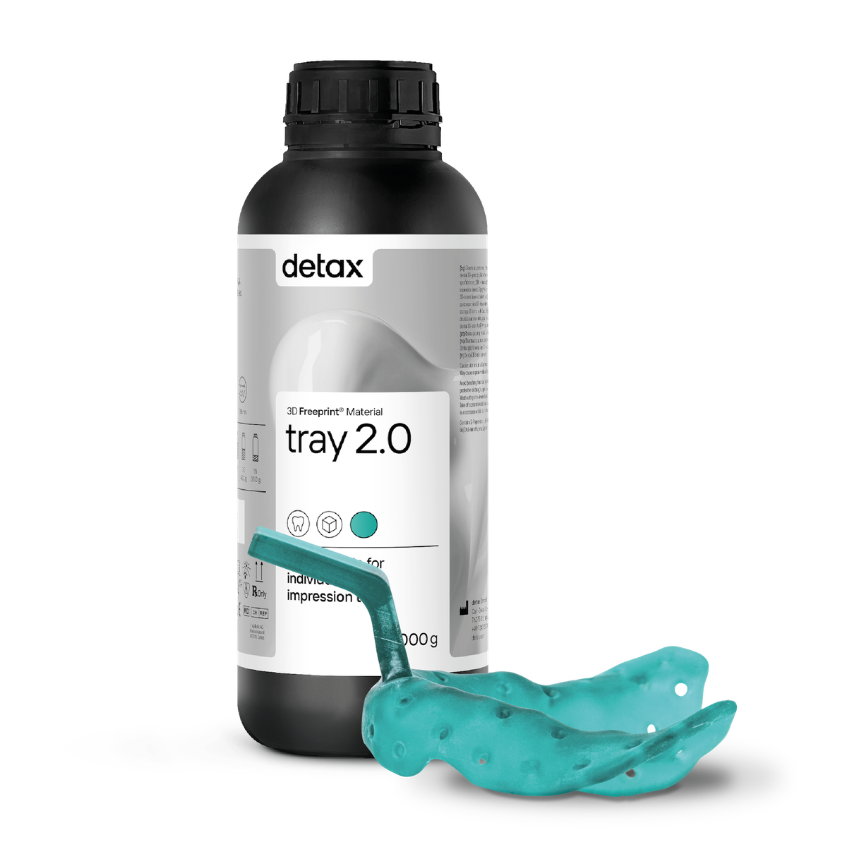 dx tray 2.0 – DETAX, Druckharze