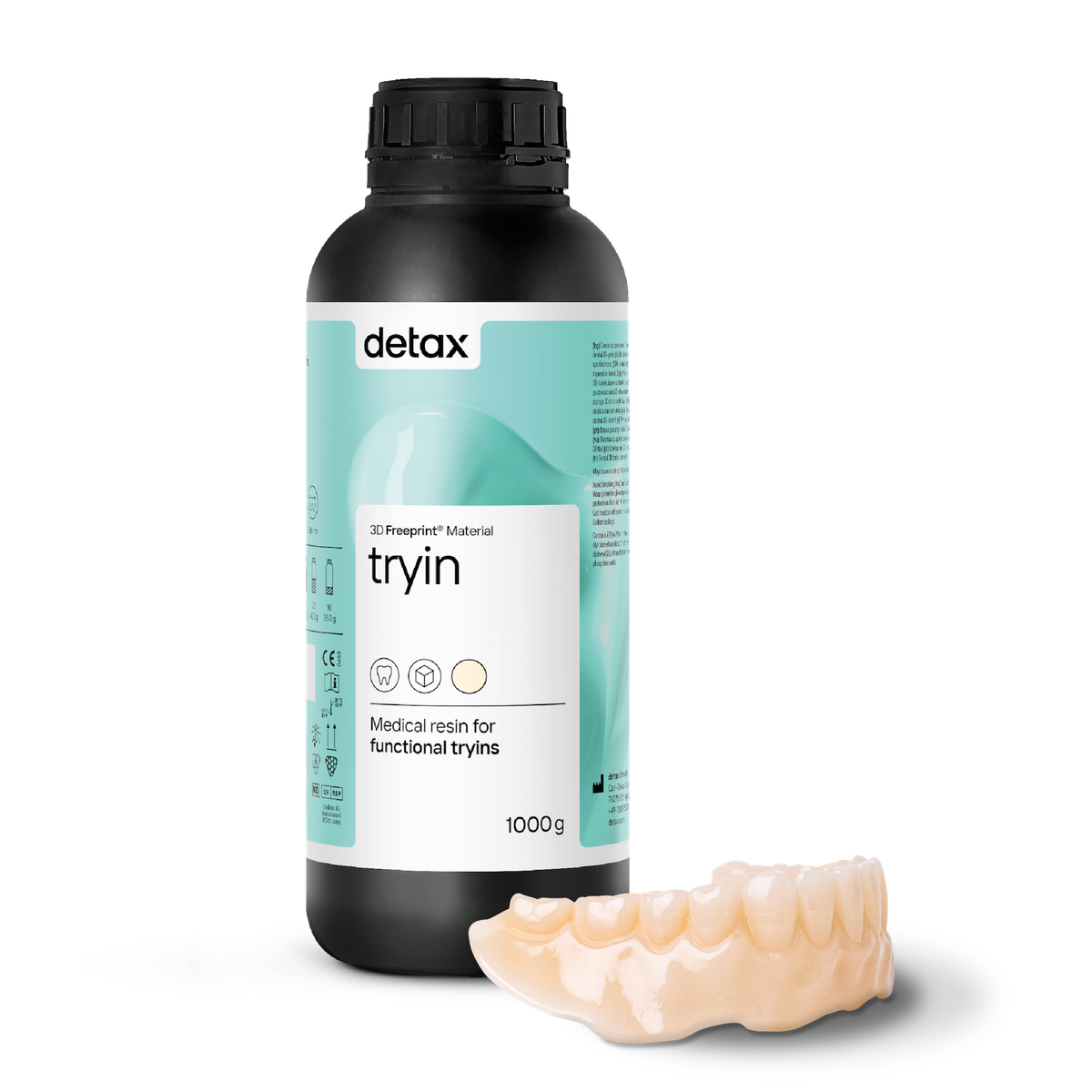 dx tryin – DETAX, Druckharze