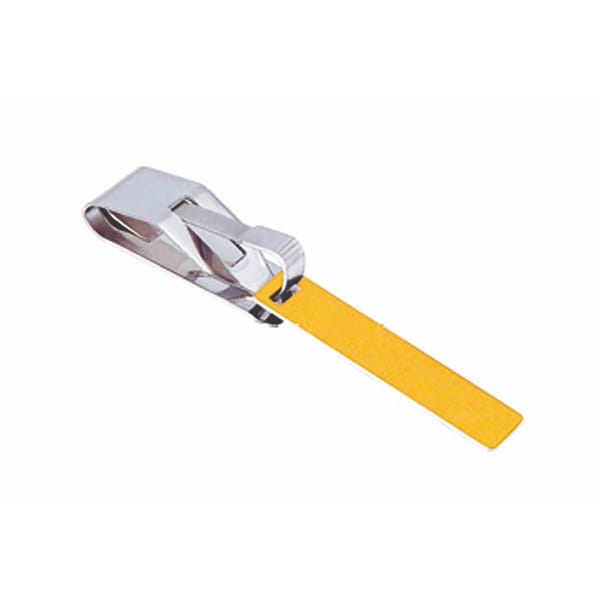 identification label, 60×15 mm yellow with clip 88.256.30