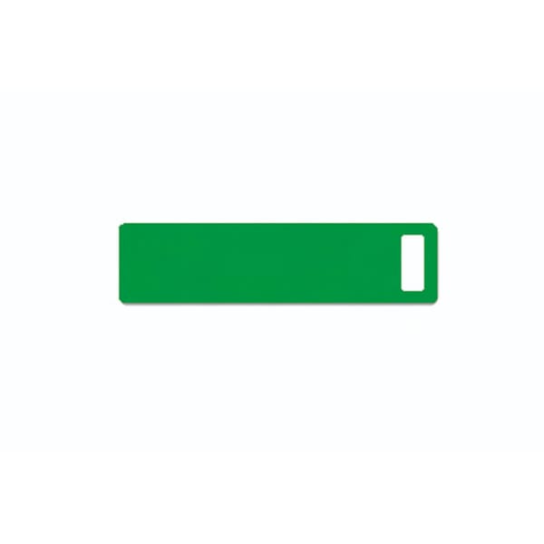 identification label, 60×15 mm green without clip 88.257.20