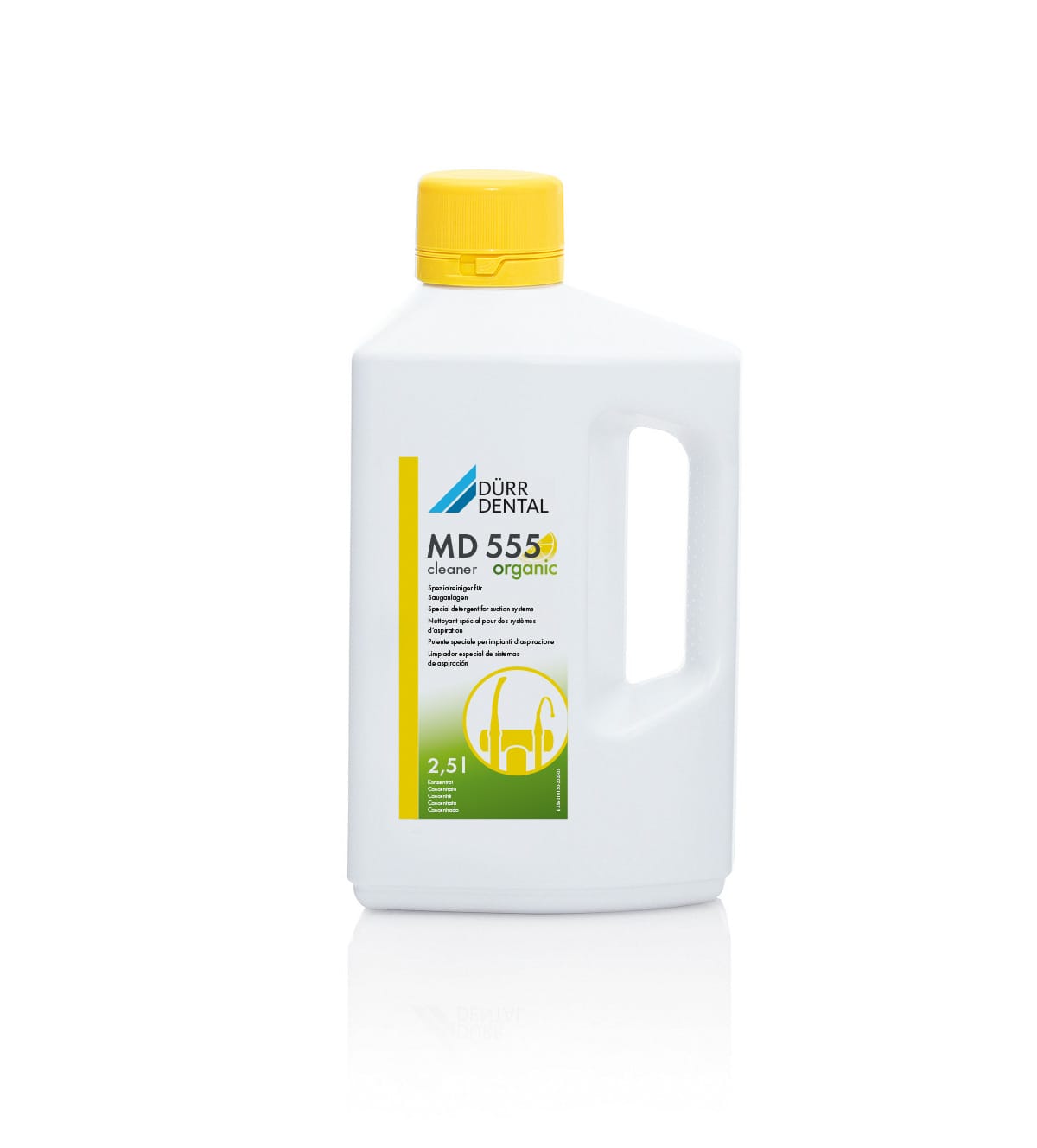 MD 555 cleaner organic – Dürr Dental, Absauganlagendesinfektion
