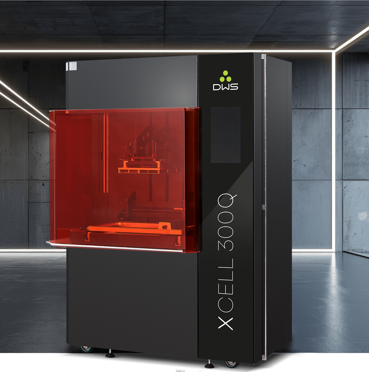 XCELL 300Q / QHR – DWS srl, 3D-Drucker