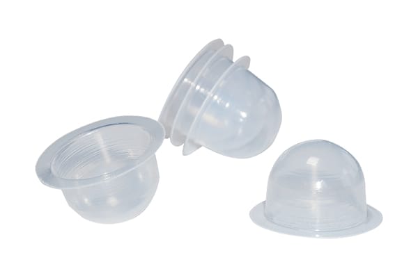 Mixing bowls holding rings (aluminium) – Erkodent Erich Kopp, Einwegartikel