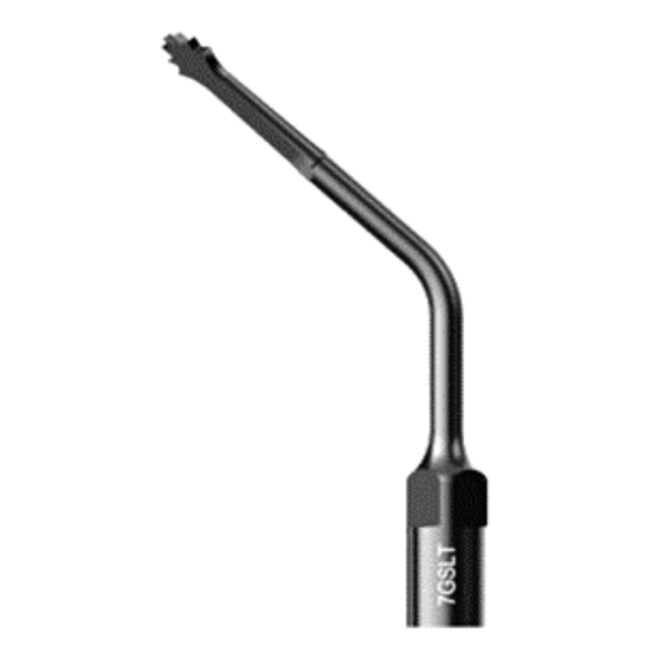 Crescent saw rotated to the left
