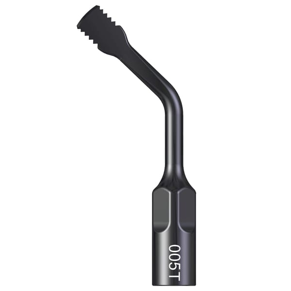 Flat chisel saw shaped on the edges