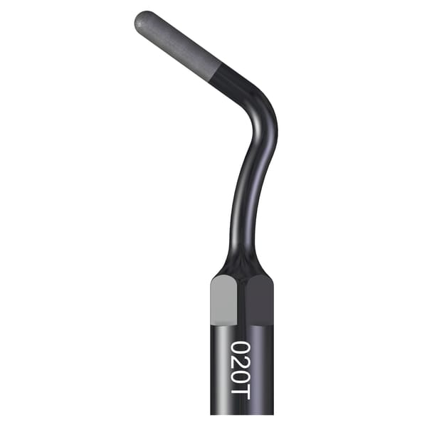 Diamond-coated cylindrical tip
