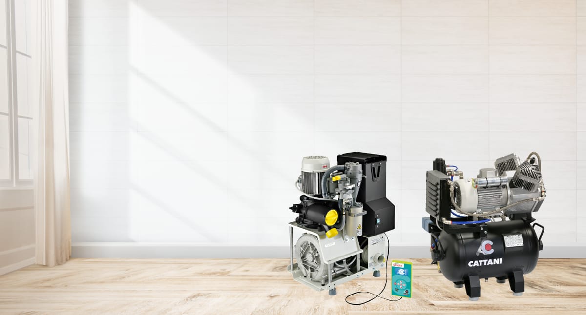CATTANI Absaugung & Kompressor – F1 Dentalsysteme GmbH, Kompressoren + Absaugung