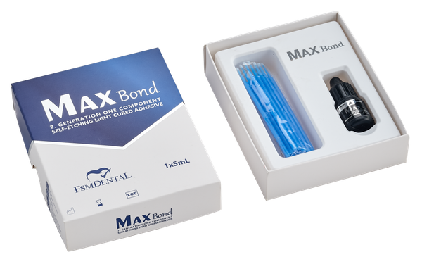 MAX BOND / 7. JENERASYON TEK KOMPONENTLİ SELF-ETCHING IŞIKLA POLİMERİZE OLAN ADEZİV 16226