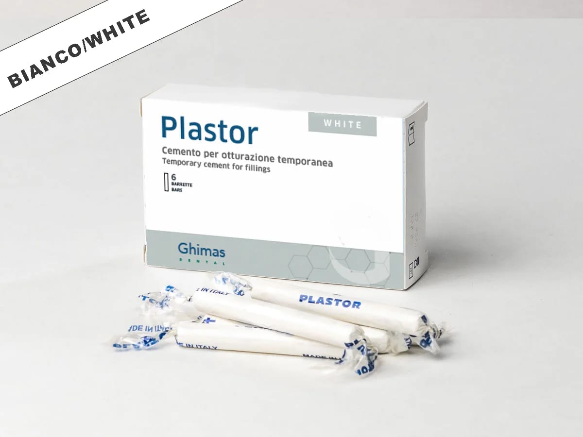 Plastor weiß - 6 stäbe PFOG0100 – Ghimas S.p.A., Provisorische Verschlußzemente