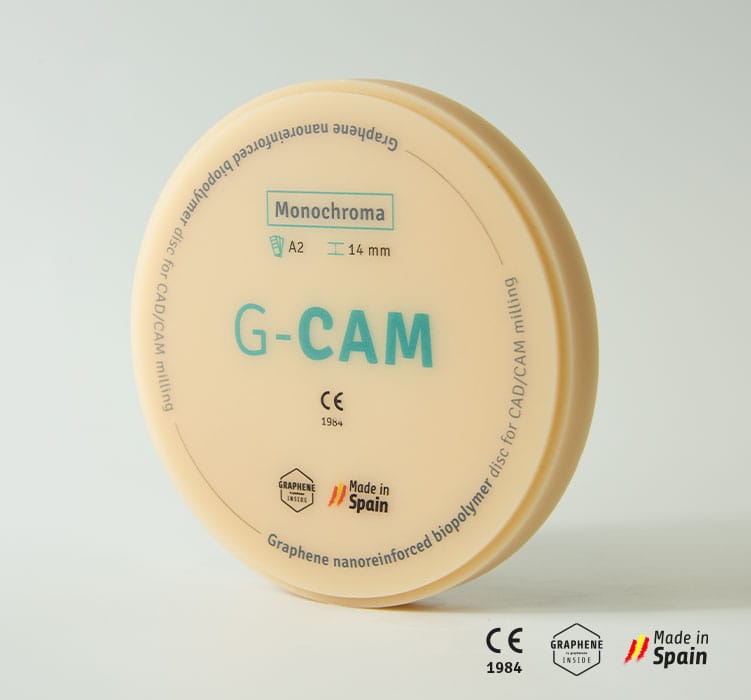 Disco G-CAM A2 – Graphenano Dental s.L., Keramikmassen