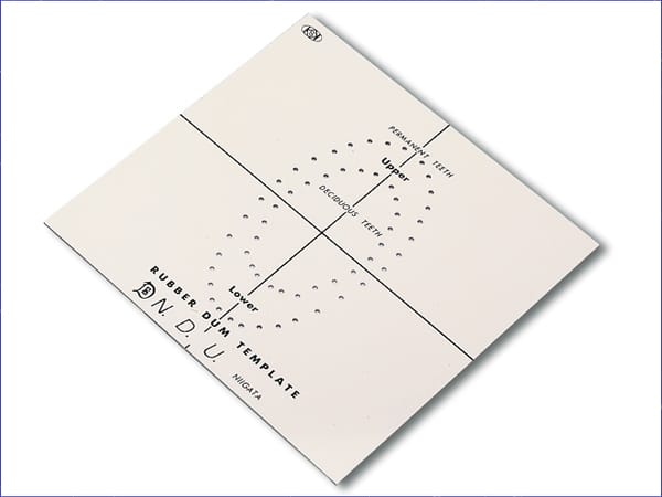 Fit-Kofferdam® Lochschablone