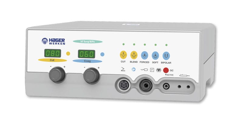 hf Surg® BiPo – Hager Werken, Elektro-Chirurgie-Geräte