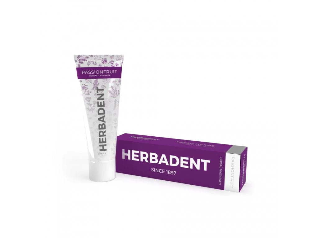 HERBADENT PASSIONFRUIT Kräuter-Zahnpasta 75 g – HERBADENT, Zahnpasta