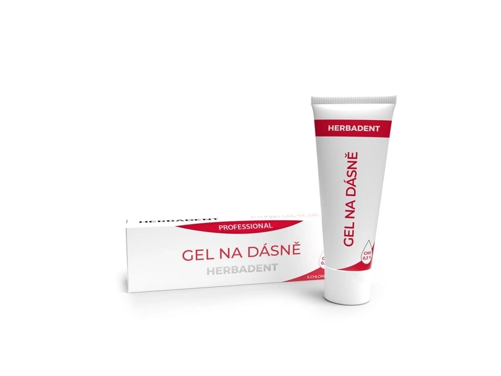 HERBADENT PROFESSIONAL Zahnfleischgel mit Chlorhexidin 25 g – HERBADENT, Mundspüllösungen