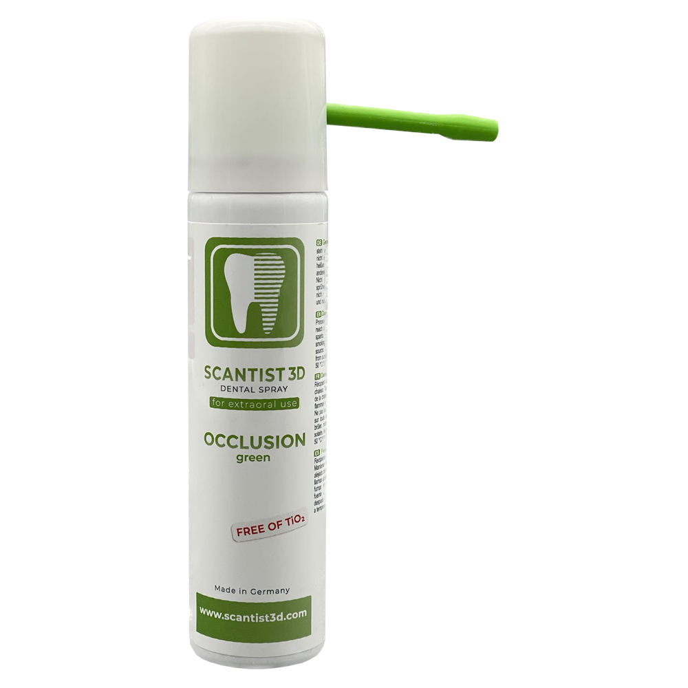 Scantist 3D Occlusionsspray – ERNST HINRICHS Dental, Artikulationsspray