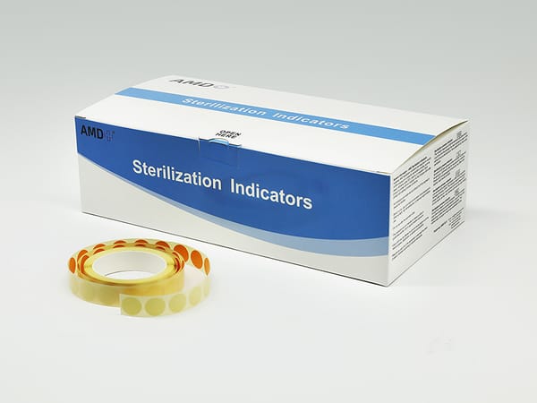 AMD Bestrahlungsindikator-Aufkleber