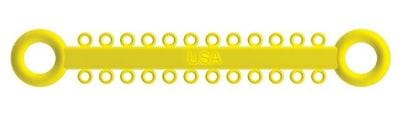 Ligatur O-Ties Gelb - PK/1008