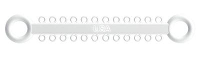 Ligatur O-Ties Weiß - PK/1008